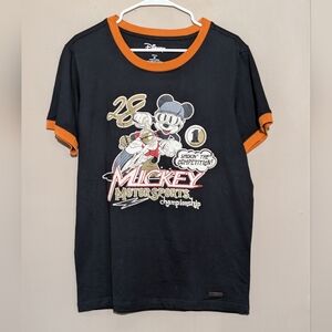 Mickey Mouse Disney 100%Organic Cotton T-Shirt, Size: Medium